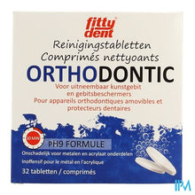 Load image into Gallery viewer, Fittydent Orthodontic Reiniging Bruistabl 32
