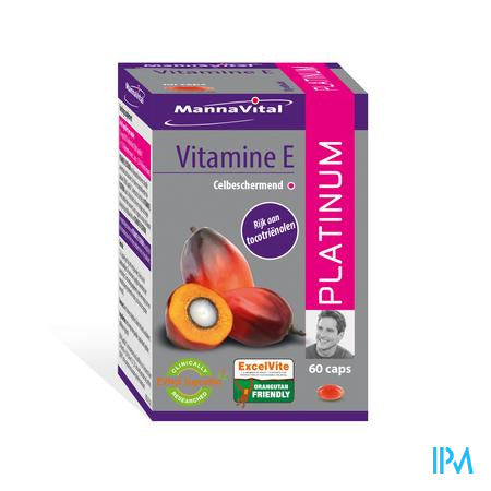 Mannavital Vitamine E Caps 60