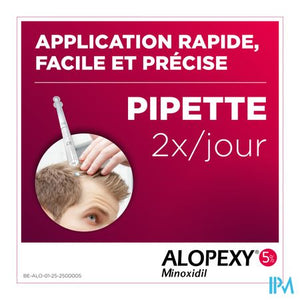 Alopexy 50mg/ml Opl Cut. Gebr. Fl Pipet/spray 60ml