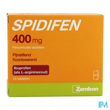 Afbeelding in Gallery-weergave laden, Spidifen 400 Comp Enrob 24 X 400mg

