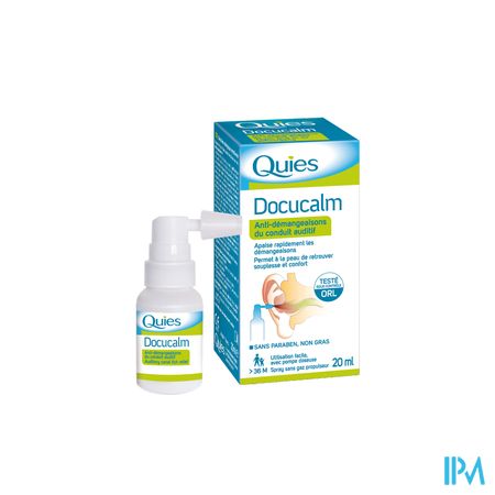 Quies Docucalm Tegen Jeuk Gehoorgang Spray 20ml