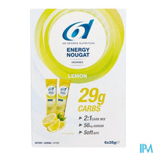 Load image into Gallery viewer, 6d Energy Nougat Lemon 6x35g
