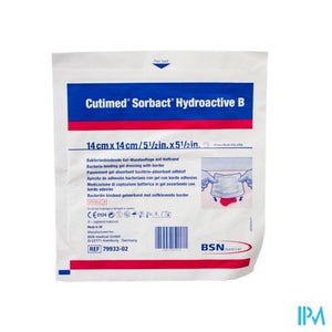 Cutimed Sorbact Hydroactive B 14x14,0cm 1 7993302