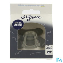 Load image into Gallery viewer, Difrax Fopspeen Natural 20m+ Uni Grijs
