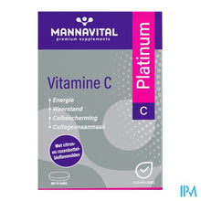 Afbeelding in Gallery-weergave laden, Mannavita Vitamine C Platinum V-comp 60
