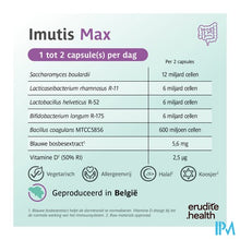 Afbeelding in Gallery-weergave laden, Imutis Max Caps 30
