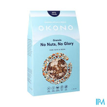 Load image into Gallery viewer, Okono Granola No Nut No Glory Pure Noten&amp;zaden300g
