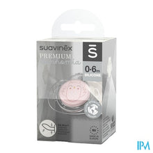 Afbeelding in Gallery-weergave laden, Suavinex Bonhomia Soother Sili. Rev 0/6m Owl Pink
