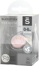 Charger l'image dans la galerie, Suavinex Bonhomia Soother Sili. Rev 0/6m Owl Pink
