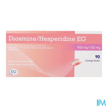 Charger l'image dans la galerie, Diosmine+Hesperidine EG 900Mg+100Mg Tabl 90
