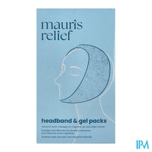 Load image into Gallery viewer, Mauris Relief Hoofdband + Gelpack 4
