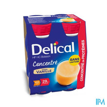 Afbeelding in Gallery-weergave laden, Delical Geconcentr. Vanille 4x200ml

