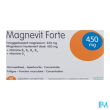 Afbeelding in Gallery-weergave laden, Magnevit Forte 450mg Tabl 90
