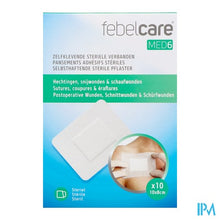 Afbeelding in Gallery-weergave laden, Febelcare Med6 Zelfkl.steriele Verband.10x8cm 10st
