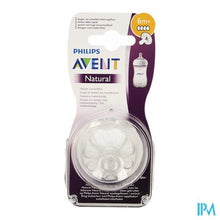 Charger l'image dans la galerie, Philips Avent Natural 2.0 Zuigspeen 4 Gaatjes SCF044/27
