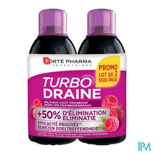Charger l'image dans la galerie, Turbodraine Framboos Duo 2x500ml
