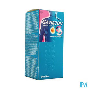 Gaviscon Antireflux Antizuur Orale Susp 300ml