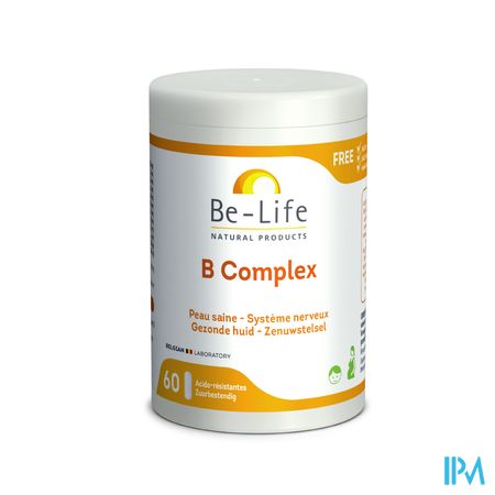 B Complex Vitamin Be Life Caps 180