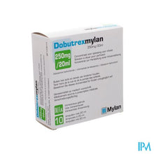 Load image into Gallery viewer, Dobutrex Mylan Inj 250mg/20ml 10 Flac
