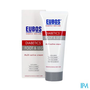 Eubos Diabetics Skin Care Voeten&benen Creme 100ml