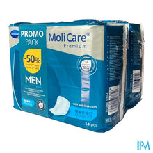 Afbeelding in Gallery-weergave laden, Molicare Premium Men Pad 4 Drops 2x14 Promopack
