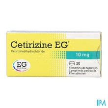 Afbeelding in Gallery-weergave laden, Cetirizine EG          Tabl 20X10Mg
