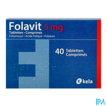Charger l'image dans la galerie, Folavit 5mg Comp 40 X 5mg

