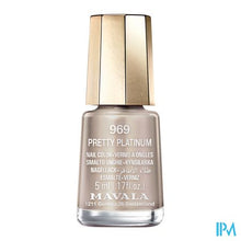 Afbeelding in Gallery-weergave laden, Mavala Vao Mini Color 969 Pretty Platinum 5ml
