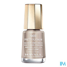 Afbeelding in Gallery-weergave laden, Mavala Vao Mini Color 969 Pretty Platinum 5ml
