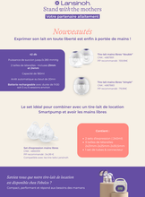 Afbeelding in Gallery-weergave laden, Lansinoh Dubbel Handvrije Afkolfset 3 Maten
