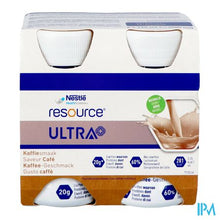 Load image into Gallery viewer, Resource Ultra+ Koffiesmaak 4x125ml Nf
