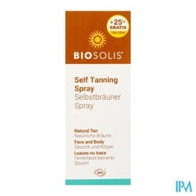 Afbeelding in Gallery-weergave laden, Biosolis Zelfbruiner Spray 100ml+25ml Grat.
