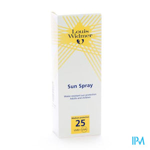 Widmer Sun Spray 25 Parf Fl 150ml