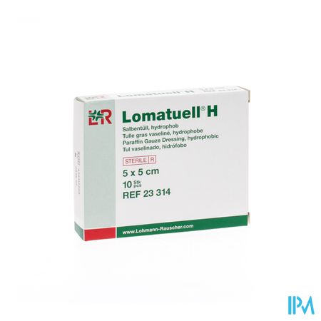 Lomatuell H Kompres Ster 5x 5cm 10 23314