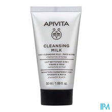 Afbeelding in Gallery-weergave laden, Apivita 3in1 Cleansing Milk Face &amp; Eyes 50ml
