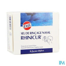 Charger l'image dans la galerie, Rhinicur Nasaal Spoelzout Zakje 20x2,5g
