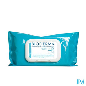 Bioderma Abcderm H2o Reinig.doekjes Z/parab. 60