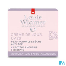 Load image into Gallery viewer, Widmer Dagcreme Uv20 N/parf Pot 50ml
