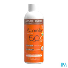 Afbeelding in Gallery-weergave laden, Acorelle Eco-refill Spray Kids Spf50 150ml
