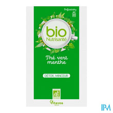 Afbeelding in Gallery-weergave laden, Infusie Bio Groene Thee-munt Zakje 20
