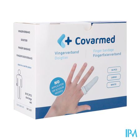 Finger Bob Large Wit 50 Covarmed