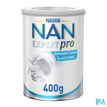 Load image into Gallery viewer, Nan Zonder Lactose Pdr 400g
