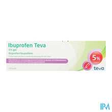 Afbeelding in Gallery-weergave laden, Ibuprofen Teva Gel Tube 120g
