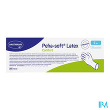 Afbeelding in Gallery-weergave laden, Peha Soft Handschoen Latex Comfort S 100 942021

