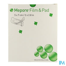 Load image into Gallery viewer, Mepore Film + Pad Oval 5x 7cm 85 275200
