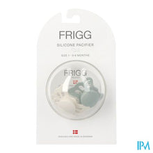 Afbeelding in Gallery-weergave laden, Frigg Fopspenen Butterfly T1 Silicon Cream/sage 2
