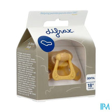 Charger l'image dans la galerie, Difrax Fopspeen Dental +18m Uni/pure Geel/honey
