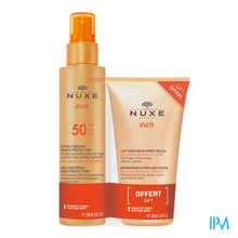 Afbeelding in Gallery-weergave laden, Nuxe Sun Duo Spf50 Spray Fondant 150ml+a/sun 100ml
