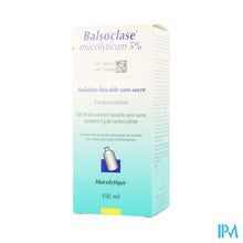 Afbeelding in Gallery-weergave laden, Balsoclase Mucolyticum Sir 150ml
