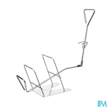 Load image into Gallery viewer, Dax Muurhouder Inox Met Elleboog
